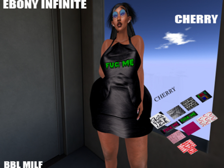 Second Life Marketplace - {EI}EBONY INFINITE-Cherry-bbl milf {FTPK